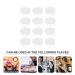 OSALADI 12pcs Lip Mask Brush with Dust Cover | Retractable Lip Brush & Makeup Holder | Travel-Friendly Silicone Covers - Buy Online on GoSupps.com