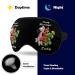 Crazy Flamingo Lady Sleep Mask Eye Cover for Sleeping Blindfold with Adjustable Strap Blocks Light Night Travel Nap for Men Women - Buy Online on GoSupps.com
