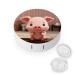 Contact Lens Case Cute Pig Print Plastic Contact Lens Case contact Lens Care Box ontact Lens Travel Box