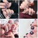 DIY Handmade Nail 49PCS Vintage Punk Alloy 3D Cross Nail Art Decorative Accessories for Girl Women (Silver) - Buy Online on GoSupps.com