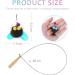 Buy Songway Interactive Cat Toy - Angel with 6 Insect-Shaped Replacement Heads & Bells - Perfect for Engaging Playtime! - Buy Online on GoSupps.com