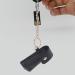 Lipstick Keychain Holder Set | Lip Balm Purse Storage | 2pcs Black Bag Organizer for Women - Buy Online on GoSupps.com