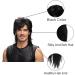 BERRYLION Men's Pop Rock Mullet Wig - Fancy Dress Wig for Adults - 70s/80s Style in Black - Buy Online on GoSupps.com