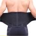 Ghakke Breathable Lower Back Bandage - Steel Plates Waist Protection Belt for Herniated Disc & Sciatica - Unisex Lumbar Decompression - Pain Relief - Black Size L - Buy Online on GoSupps.com