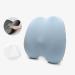 Lumbar Support Pillow Soft Sponge Back Cushion Breathable - Car Seat Waist Protection Support Ergonomic Soft Sponge Backrest Cushion Blue - Buy Online on GoSupps.com