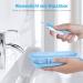Buy Portable Electric Toothbrush Case - Colorful Travel Storage Box for 4 Toothbrushes | Ideal for Travel & Business - Buy Online on GoSupps.com