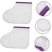 FRCOLOR 1pair Waxed Feet Paraffin Wax Feet Booties Spa Booties Holsters Paraffin Wax Feet Cover Bag Spa Feet Cover Paraffin Booties Foot Spa Liners Sock Fluff Dedicated White - Buy Online on GoSupps.com