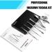 OosoFitt 7Pcs Stainless Steel Ingrown Toenail Clippers Set - Professional Toe Nail Nippers for Surgery Grade Manicure Pedicure - Silver - Buy Online on GoSupps.com