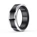 Smart Ring Health Fitness Tracker for Women & Men Continuously Records Sleep Quality Heart Rate Blood Oxygen and Pedometer with Simple Sensational Games 10 Black