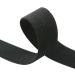 Strapcrafts 1 x 5 Yards Black Double-Sided Twill Elastic - Non-Roll Woven Elastic - Buy Online on GoSupps.com