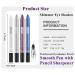Go Ho 6 PCS Shimmer Cream Eyeshadow Sticks Set - Easy to Color Eye Makeup with Sharpener - Buy Online on GoSupps.com