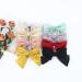Buy Handmade Big Bow Hair Clips - Pleated Shiny Large Metal Crocodile Clips (8pcs) for International Shipping - Buy Online on GoSupps.com