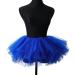 REETAN Royal Blue Ballet Tutu Skirt for Women and Girls - Six-Layered Tulle Elastic Dance Skirt - Buy Online on GoSupps.com