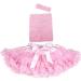 Time to Sparkle 4pcs Crochet Tube Top Tutu Dress Baby Girls Skirt Pettiskirt - Baby Pink - 8x10 - Buy Online on GoSupps.com