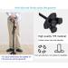 Height Adjustable Get up Cane with ABS Assist Handle Aluminum Alloy Portable Foldable Crutches Non Slip Collapsible Walking Stick Cane Trekking Pole for Man Women Crutches Hello Independence - Buy Online on GoSupps.com
