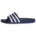 adidas Unisex Adilette Aqua Slides Slide Sandals 47 EU Dark Blue Ftwr White Dark Blue