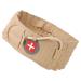 Inflatable Lumbar Traction Device - Lower Back Support Brace with Hand Pump - Reduce Pressure & Pain (Khaki) | International Shipping - Buy Online on GoSupps.com