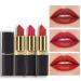 evpct 3Pcs Dark Light Bright Red Matte Lipstick Pack Sets for Women Ruby Red Silky Velvet Lipstick Matte Long Lasting Smudge Proof Lipstick Lip Stain Makeup Sets Kit matte lipstick 24 hours original A-3Pcs-020506 3 Co...