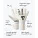 T1tan Classic 1.0 Goalkeeper Gloves - Finger Protection - Football Gloves in Various Sizes & Colors - Classic 1.0 White-Out (FP) 10 10 - Buy Online on GoSupps.com