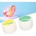 2pc Ear Impression Putty Custom Safe Silicone Mild Soft High Elastic Ear Molding Putty Material with Spoons Fast Setting High Elasticity - Buy Online on GoSupps.com