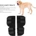 2 Pcs Black Adjustable Elastic Mesh Fabric Dog Leg Splint Brace Knee Brace for Dogs Reducing Posterative Pain (XL D Cup) Bonnet XL D - Buy Online on GoSupps.com