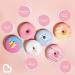 6 Bath Bombs Donuts Gift Set - Bubble & Spa Bath with Almond Oil, Epsom Salt & Kaolin Clay - Moisturizing Fizzy Spa for Dry Skin - Perfect Gift for Her, Mother's Day - Buy Online on GoSupps.com