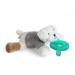 WubbaNub Infant Pacifier - Snowy Day Budster