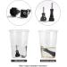 HSU Aluminum Thumbscrew Set + Wrench for GoPro and Action Cameras - 3Pcs Black Kit - Buy Online on GoSupps.com