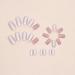 Square False Nails Long 24Pcs Glitter Pink Press on Nails Aurora Pink Fake Nails Acrylic Full Cover Nail Tips with Glue Stick on Nails for Women Girls Nails Art Square Arora - Buy Online on GoSupps.com