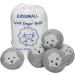 Handmade Organic Wool Dryer Balls - 6 Pack XL 100% Natural New Zealand Wool Reusable & Baby Safe Reduces Drying Time & Odorless - Buy Online on GoSupps.com