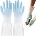 Cleaning Gloves Waterproof Kitchen Gloves Reusable Dishwashing Gloves Durable Rubber Gloves Anti Slip Household Gloves for Kitchen for Palm Width 3.6''-3.9 - Buy Online on GoSupps.com