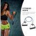 Toddmomy Portable Pull Rope Resistance Bands - Exercise Stretch Band for Foot Sports Accessories | International Shipping Available - Buy Online on GoSupps.com