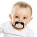 Fowybe Newborn Pacifier | Cute Corded Beard Design - Perfect Baby Shower Gift for Boys & Girls - Buy Online on GoSupps.com