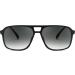 FEISEDY Aviator Bifocal Reading Sunglasses - Vintage Square Blue Light Blocking Readers for Men & Women | Black Frame-Gradient Gray 1.5x - Buy Online on GoSupps.com