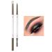 Brow Soap Styling Pencil: Ultra Fine Double Headed Eyebrow Powder for Long Lasting Makeup - Sweatproof, Non Fading Color Kit - Buy Online on GoSupps.com
