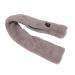 Neck Heating Scarf 3 Temperature 2 Colors Gears Removable Washable Warm Heating Scarf (Gray)