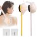 2 Pack Shower Body Brush Long Handle Back Scrubber for Shower( with Soft Bristles and Loofah) Loofah on a Stick Exfoliating Body Brushes Bath Mesh Sponge Shower Brush for Women Man