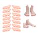 Buy 7 Pairs Small Silicone Finger Separators - 3 Holes Dividers & Finger Separators in Hammer Orange for Perfect Manicure! - Buy Online on GoSupps.com