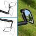 BriskMore Bar End Bike Mirror High-Definition Convex Glass Lens - Scratch Resistant & Safe Rearview Mirror - Silver Lens (1 Pair) - Buy Online on GoSupps.com