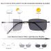 Progressive Multifocal Reading Glasses for Men & Women | Photochromic Titanium Sunglasses with Blue Light Filter | Flexible Spring Hinges | 2.0x Focus - Buy Online on GoSupps.com