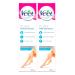 Veet 2 x Veet Silky Fresh Hair Removal Cream for sensitive skin on the body and legs moisturizes and exfoliates 2 bottles of 200 ml each