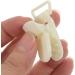 Buy SUPVOX 10Pcs Silicone Pacifier Chain Clips - Transparent Pacifier Holder for Babies & Children - Durable Safe & Stylish - Buy Online on GoSupps.com