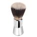 Men rabbit brush soft multi-purpose-nylon salon foam brush with metal handle comfortable facial care tool Suitable for travel at home
