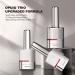 OPUIU Gel Nail Polish Base & Top Coat Set - 20ml | No Wipe Matte & Shiny Coats | Long Lasting Soak Off UV | Salon Quality Nail Art Kit - International Shipping - Buy Online on GoSupps.com