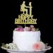Programming Theme Happy Birthday Cake Topper Programmer Cake Decor Computer Tech Cake Decorations IT Birthday Party Supplies Gold Glitter - Buy Online on GoSupps.com