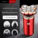 KouRy 5 in 1 Electric Shaver for Men - Bald Head Razor Hair Clippers & Grooming Kit - Fast-Charging Waterproof (Red - Buy Online on GoSupps.com
