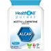 Health4All Acetyl L-Carnitine ALCAR 500mg 120 Capsules (V) Purest: no additives. Vegan. 120 Count (Pack of 1)