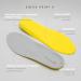 Buy Arch Support Insoles for Men 7-11 | Banked Leather Memory Foam Shoe Inserts for Plantar Fasciitis & Flat Feet - International Shipping Available - Buy Online on GoSupps.com