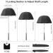 G4Free Golf Bag Umbrella - Club Protection Flex Umbrella in Black - Buy Online on GoSupps.com