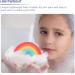 Buy Rainbow Bath Ball Loofah Sponge - Cute Cartoon Shower Scrubber & Mesh Body Wash Puff for Women & Girls | International Shipping - Buy Online on GoSupps.com